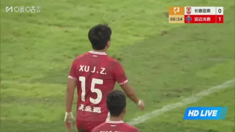 Poster siaran Changchun Yatai VS Yanbian Longding