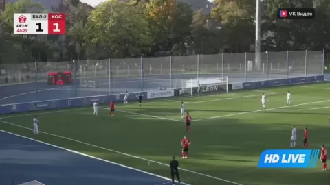 Poster siaran Baltika-2 Kaliningrad VS Kosmos Khimki