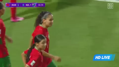 Poster siaran Morocco U17 Women VS New Zealand U17 Women