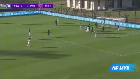 Poster siaran Nigeria U17 Women VS North Korea U17 Women