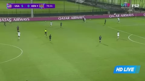 Poster siaran USA U17 Women VS Kenya U17 Women