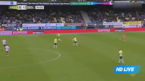 Poster siaran RKC Waalwijk VS Volendam