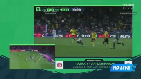 Poster siaran Club Leon VS Club America