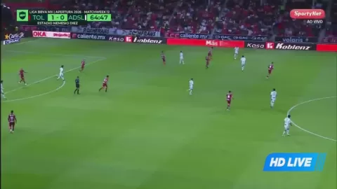 Poster siaran Toluca VS Atletico San Luis