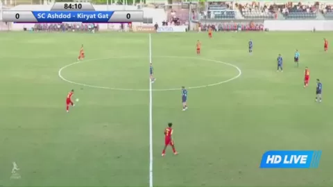 Poster siaran Ashdod MS VS Kiryat Gat