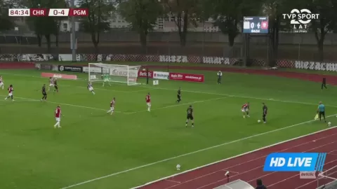 Poster siaran Chrobry Glogow VS Pogon Grodzisk Mazowiecki