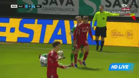 Poster siaran NK Aluminij VS NK Olimpija Ljubljana