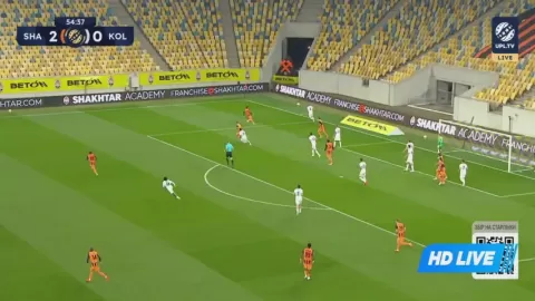 Poster siaran FC Shakhtar Donetsk VS Kolos Kovalivka