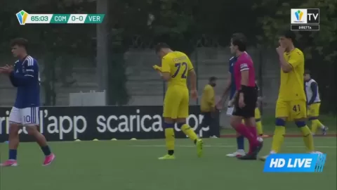 Poster siaran Como U19 VS Verona Youth