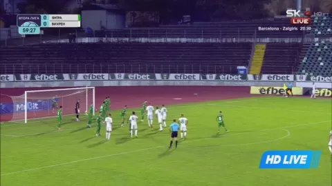 Poster siaran Yantra Gabrovo VS Vihren Sandanski
