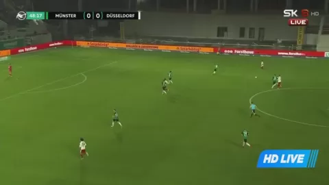 Poster siaran Preußen Münster VS Fortuna Dusseldorf