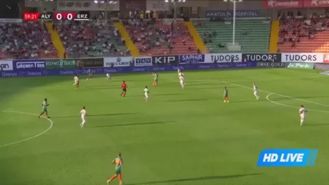 Poster siaran Alanyaspor VS Erzurumspor FK