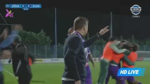 Poster siaran Zira FK VS Sumgayit FK