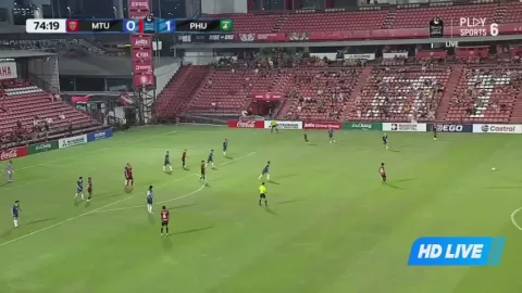Poster siaran Muangthong United VS Phrae United FC