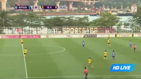 Poster siaran Hong Kong Rangers VS Lee Man