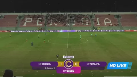 Poster siaran Perugia VS Pescara