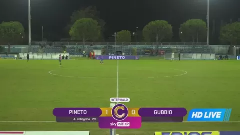 Poster siaran Asd Pineto Calcio VS Gubbio