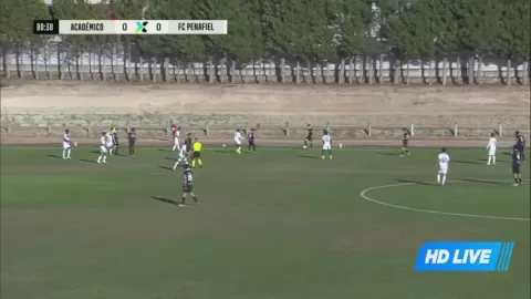 Poster siaran Academico Viseu U23 VS Penafiel U23