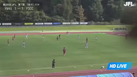 Poster siaran Maruyasu Okazaki VS Yokohama SCC
