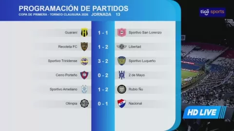Poster siaran Olimpia Asuncion VS FC Nacional Asuncion