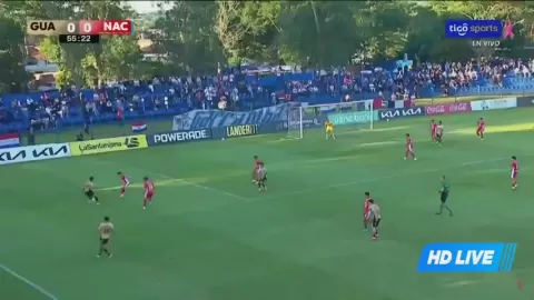 Poster siaran Club Guaraní VS FC Nacional Asuncion