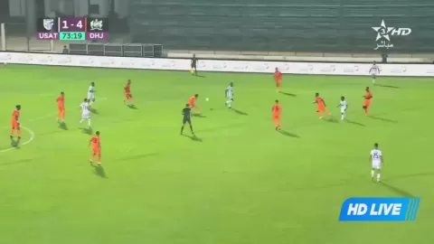 Poster siaran Amal Tiznit VS DHJ Difaa Hassani Jadidi