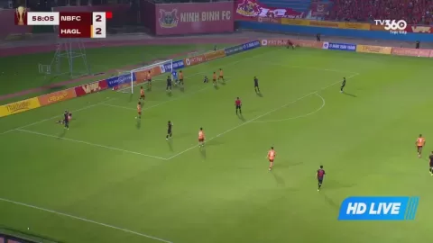 Poster siaran Ninh Binh FC VS Hoang Anh Gia Lai