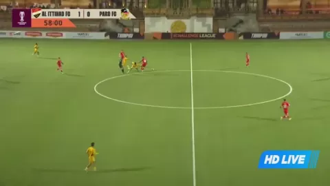 Poster siaran Al-Ittihad Ahli of Aleppo VS Paro FC
