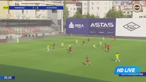 Poster siaran Fenerbahce U19 VS Slavia Praha U19