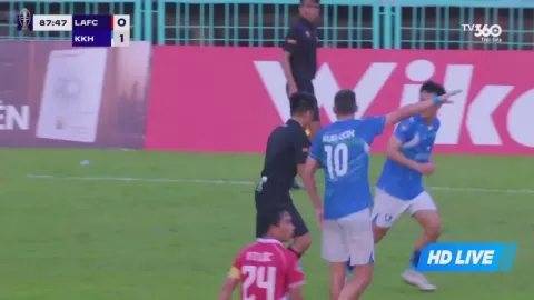 Poster siaran Dong Tam Long An VS Khatoco Khanh Hoa