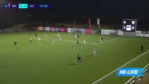 Poster siaran IBV Vestmannaeyjar VS Hafnarfjordur