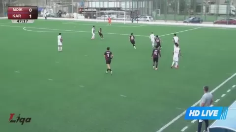 Poster siaran FK MOIK Baku VS Karvan Evlakh