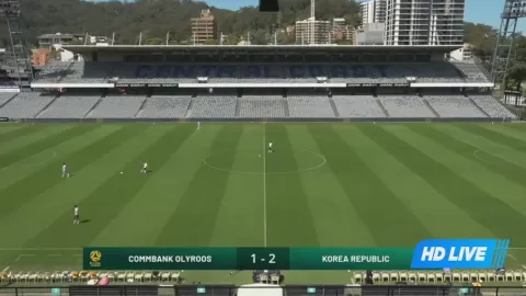 Poster siaran Australia U23 VS South Korea U23