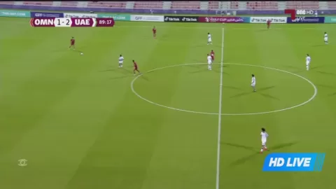 Poster siaran Oman U17 VS United Arab Emirates U17