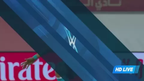 Poster siaran Al-Sharjah VS Al-Jazira(UAE)