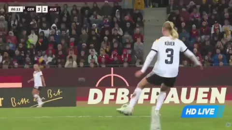 Poster siaran Germany Women VS Australia Women