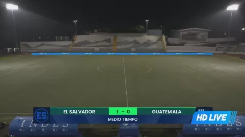 Poster siaran El Salvador U16 VS Guatemala U16
