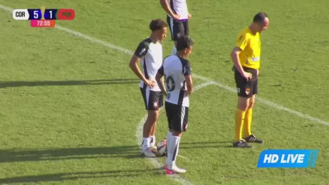 Poster siaran Corinthians Paulista Youth VS Portuguesa Santista Youth