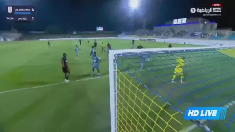 Poster siaran Al Dhafra FC VS Dubai United