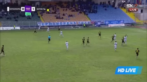 Poster siaran FK Chernomorets 1919 Burgas VS Botev Plovdiv