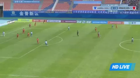 Poster siaran Dalian Yingbo Dalian University of Technology Affiliated School U13 VS Henan Experimental Hansen U13
