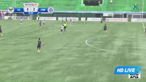 Poster siaran Tenigao FF VS Real Bengaluru