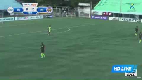Poster siaran Hal FC VS SC Bengaluru