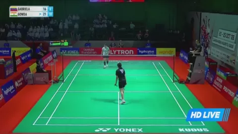 Poster siaran Gabriela, Juliana Zefanya VS A.Gowda